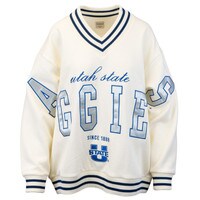 Women's Utah State Aggies Letterman Sweater